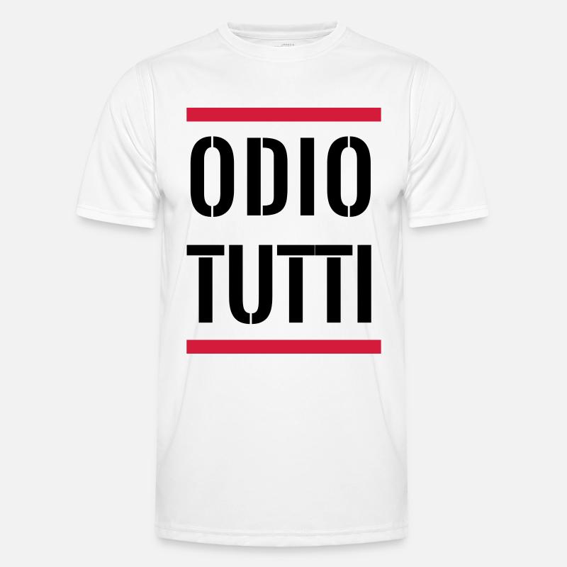 Ich hasse jeden Männer Funktions-T-Shirt