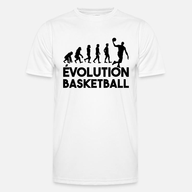 Basketball evolution - Men's Functional T-Shirt - white