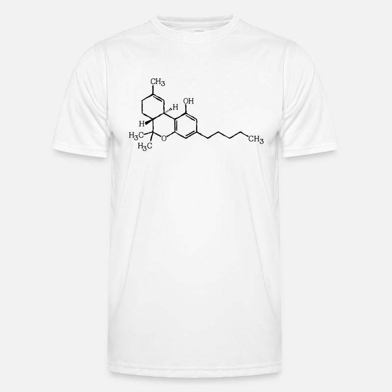 THC Summenformel Männer Funktions-T-Shirt