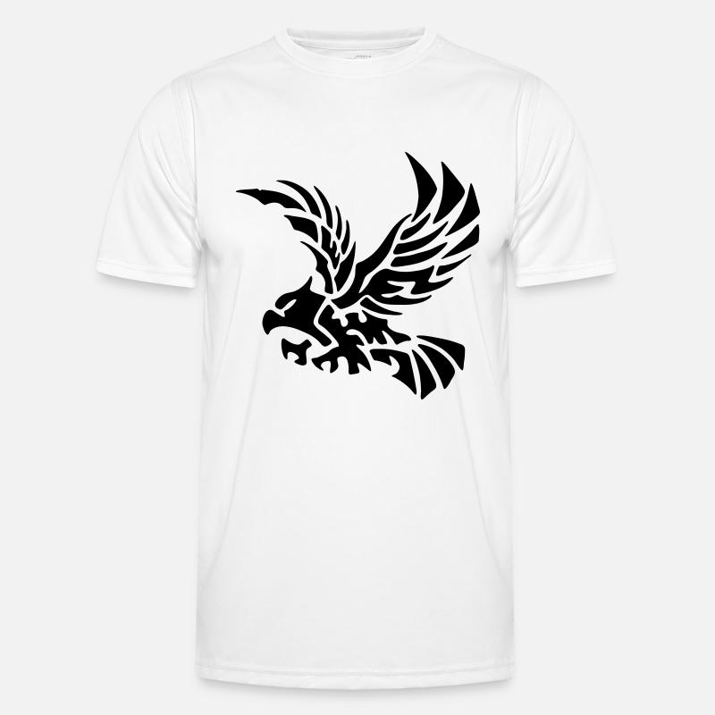 tribal eagle Männer Funktions-T-Shirt