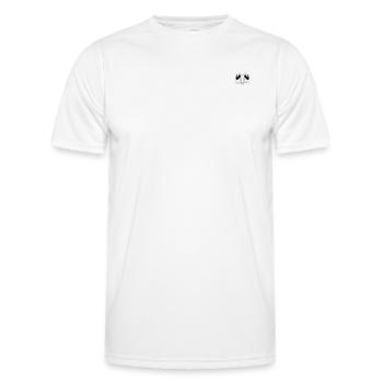 Fuming Dragon Head - Men's Functional T-Shirt - white - Front - AI Model Male 178 dark (178cm)