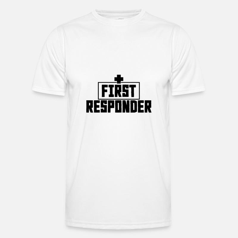 Service de secours paramédical d'urgence T-shirt sport Homme