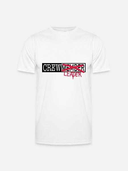 Crew Members - Men's Functional T-Shirt - white