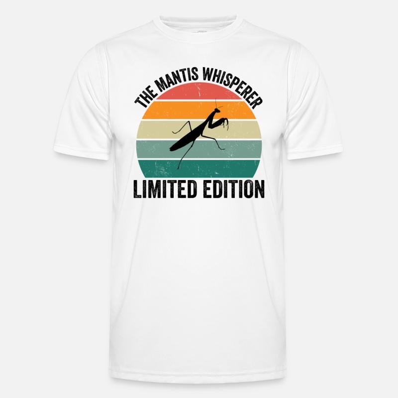 The Mantis Whisperer - Men's Functional T-Shirt - white