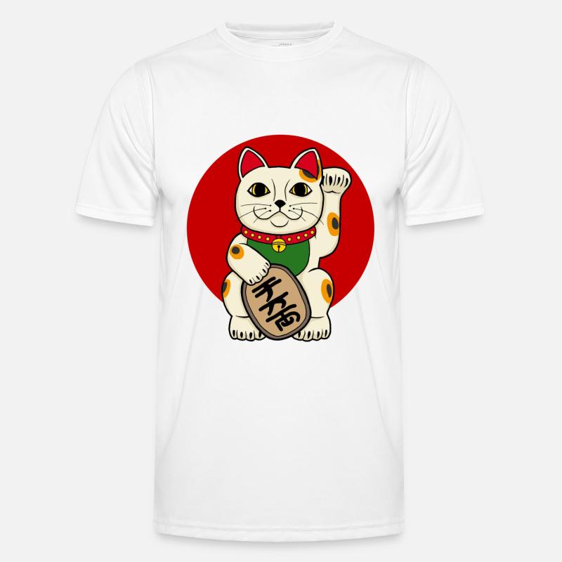 lucky cat Men's Functional T-Shirt