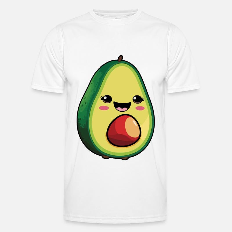 Avokado Comic - Men's Functional T-Shirt - white