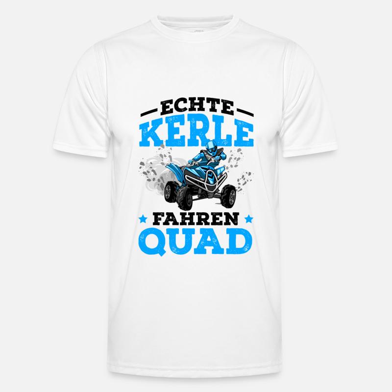 Quad Männer Funktions-T-Shirt