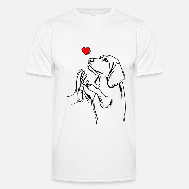 Beagle Männer Funktions-T-Shirt