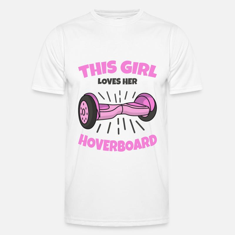 Hoverboard - Men's Functional T-Shirt - white