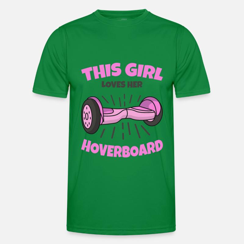 Hoverboard Männer Funktions-T-Shirt