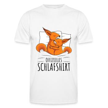 Eichhörnchen - Männer Funktions-T-Shirt - Weiß - Vorne - AI Model Male 178 dark (178cm)