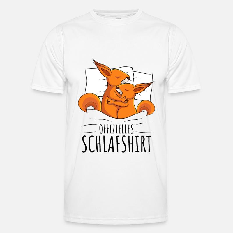 Eichhörnchen Männer Funktions-T-Shirt