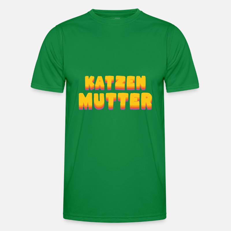 KatzenMutter Männer Funktions-T-Shirt