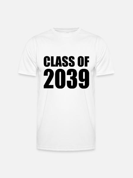 Class of 2039 - Men's Functional T-Shirt - white