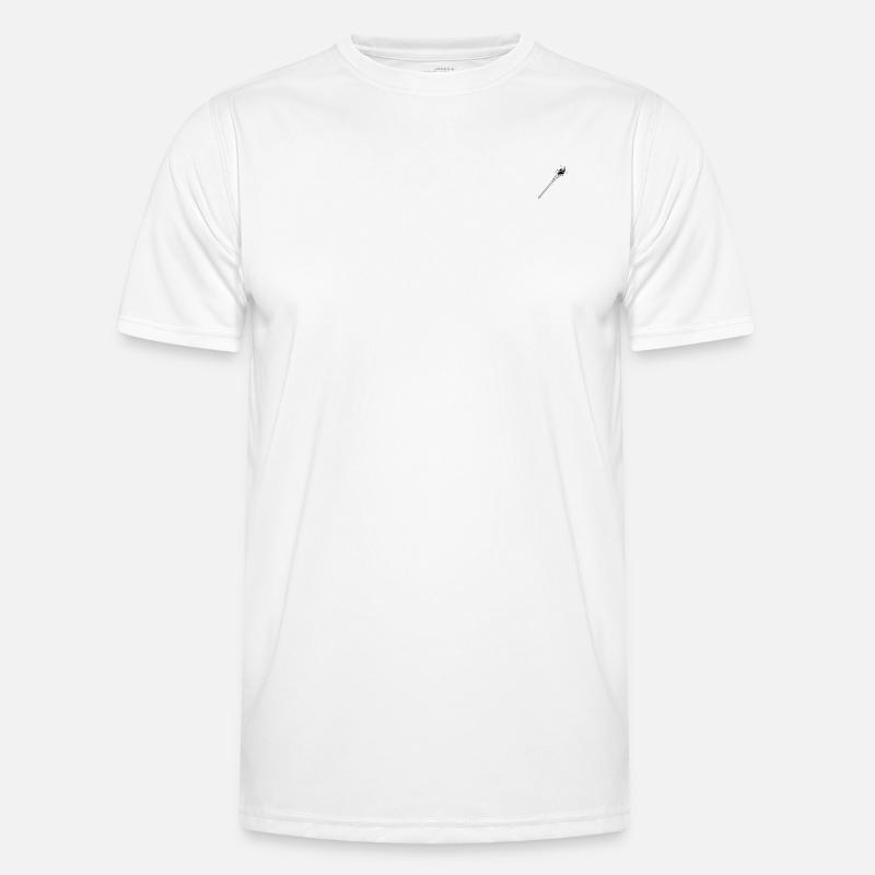 Wizards wand with gem Men's Functional T-Shirt