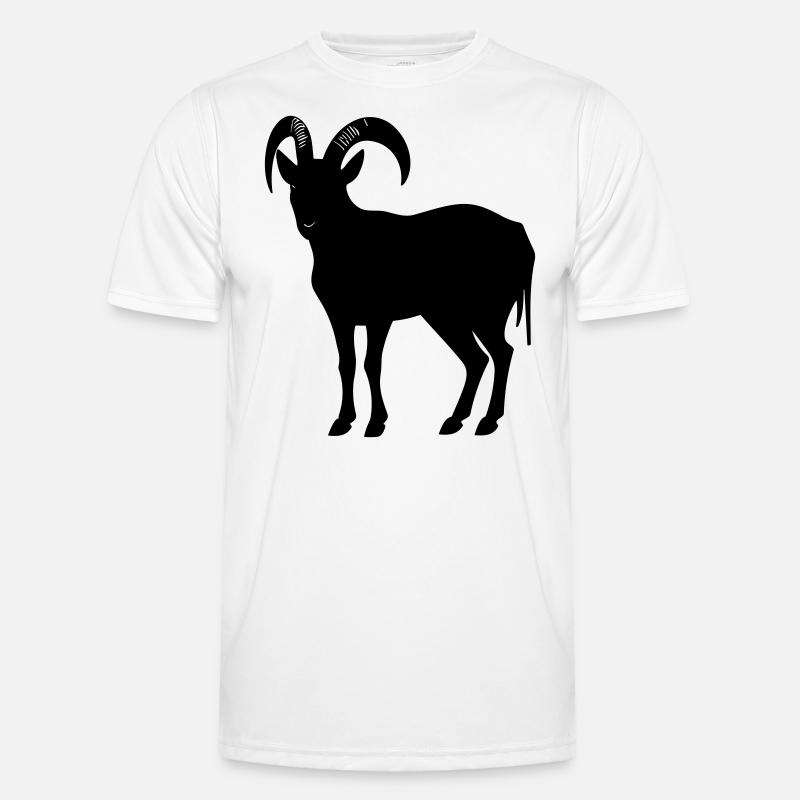 Goat - Men's Functional T-Shirt - white