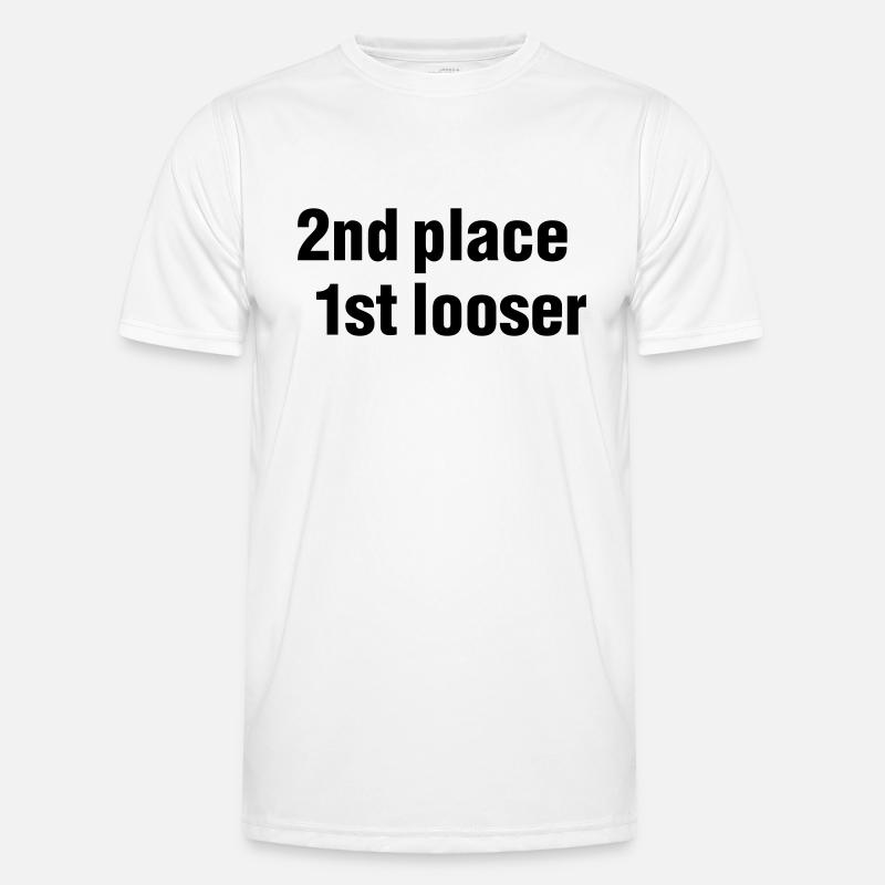 2nd place - 1st looser Männer Funktions-T-Shirt