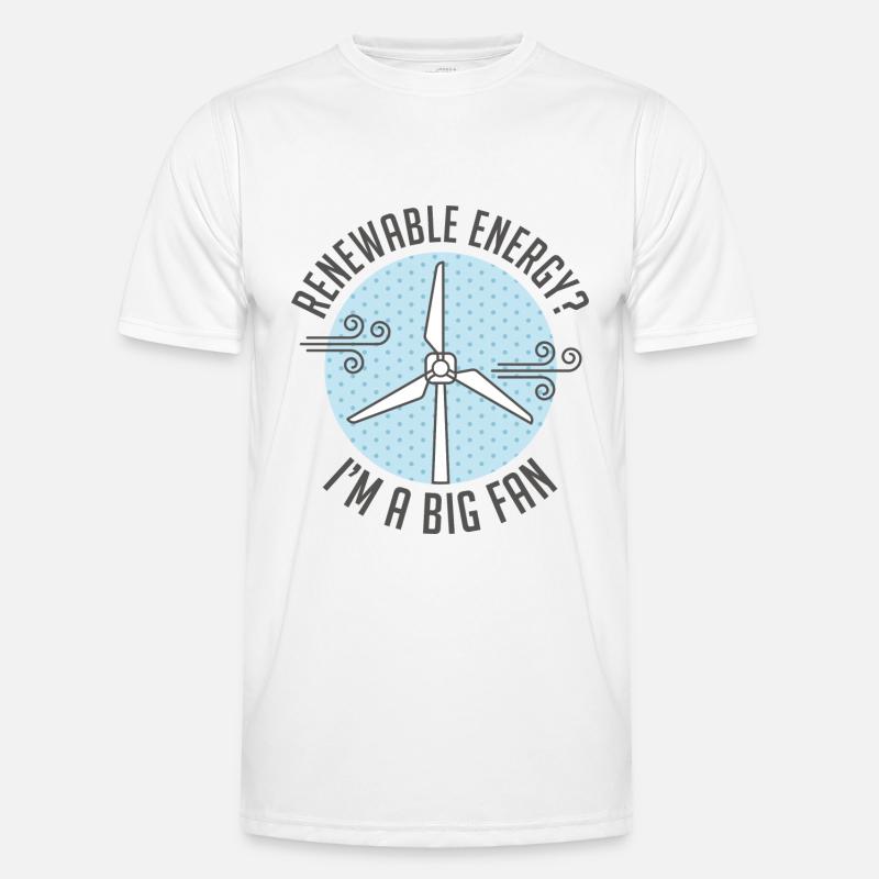Renewable Energy Men's Functional T-Shirt