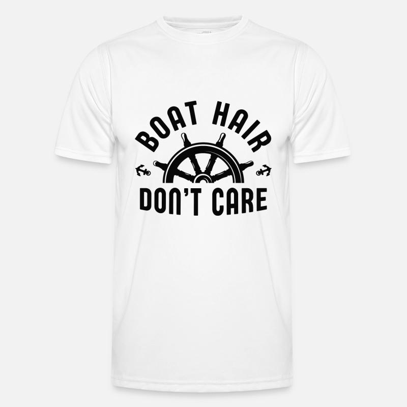Cheveux de bateau ne se soucient pas T-shirt sport Homme