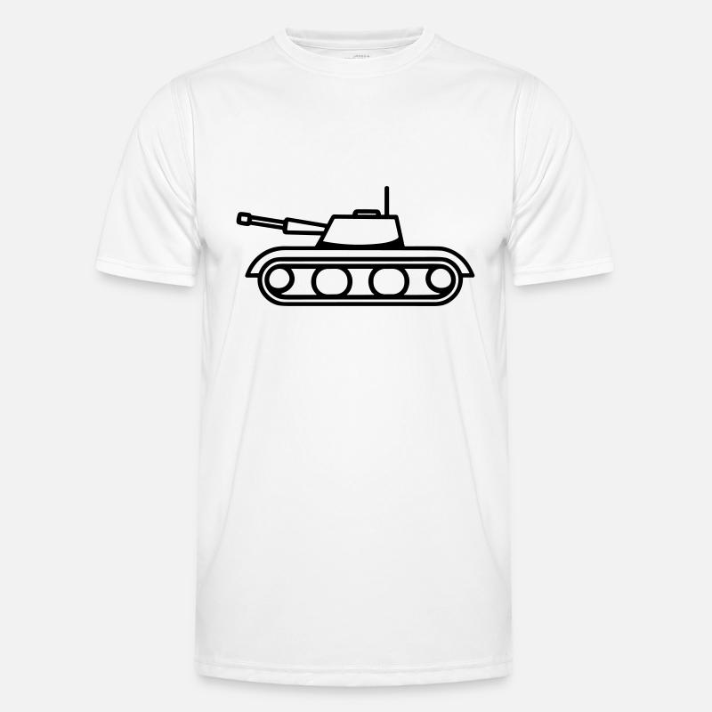 Panzer Männer Funktions-T-Shirt
