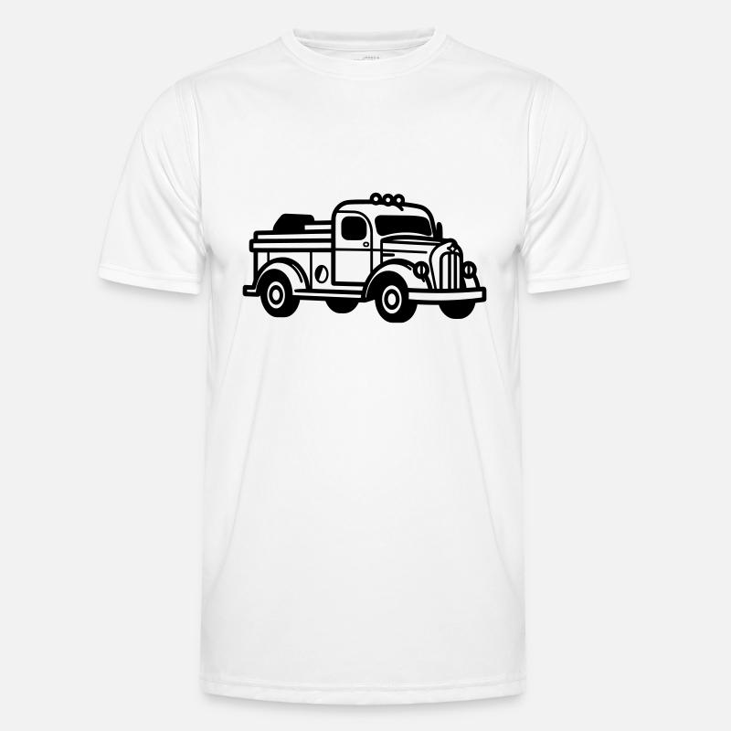 Camion de pompier T-shirt sport Homme