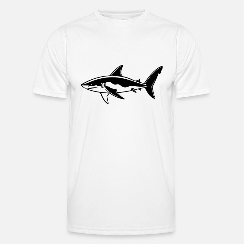 Requin T-shirt sport Homme