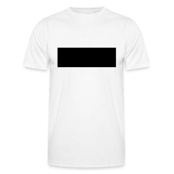 Rectangle - Men's Functional T-Shirt - white - Front - AI Model Male 178 dark (178cm)