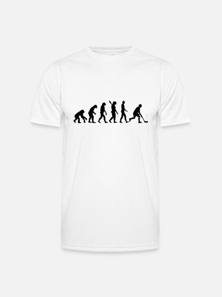 Floorball Évolution - T-shirt sport Homme - blanc