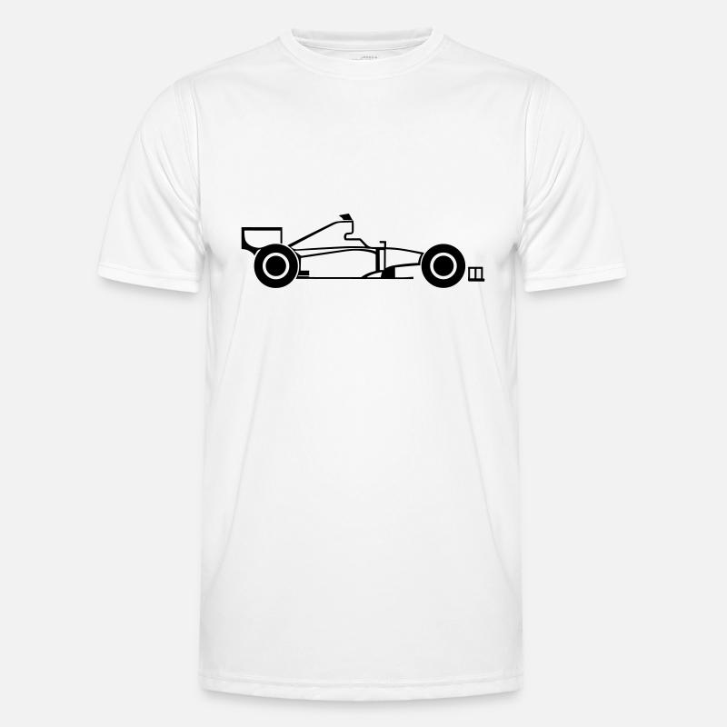Rennwagen Männer Funktions-T-Shirt