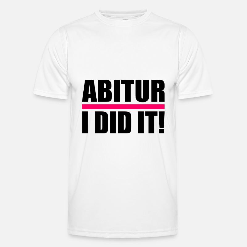 Abitur Männer Funktions-T-Shirt
