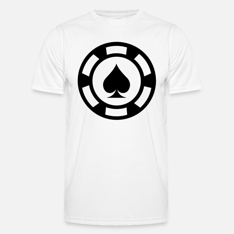Poker Chip Men's Functional T-Shirt