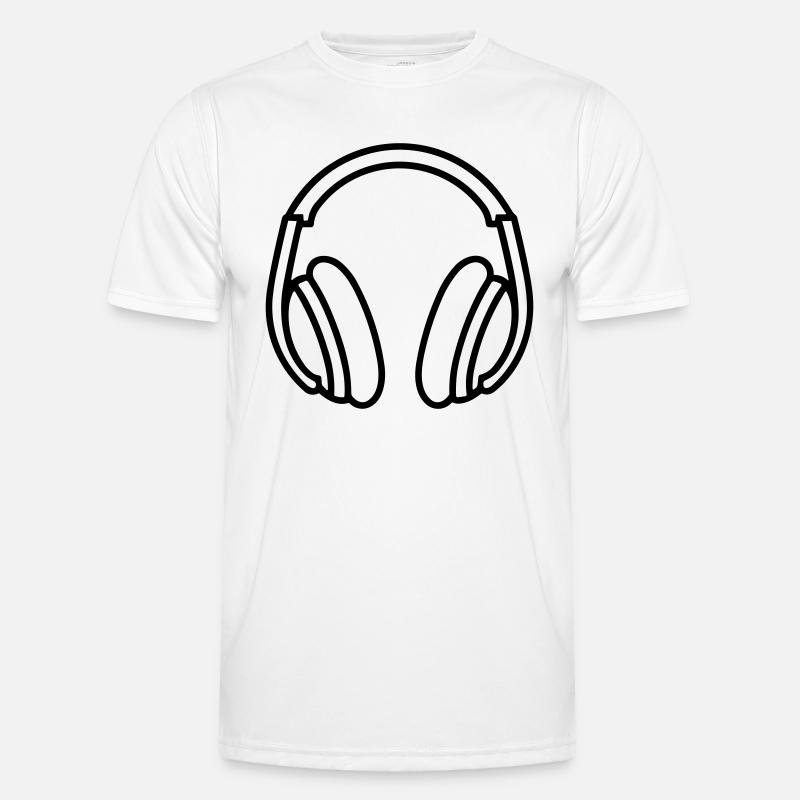 Gaming-Headset Männer Funktions-T-Shirt