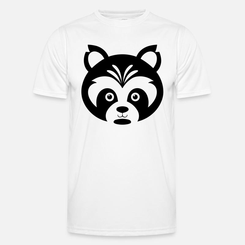 panda - Men's Functional T-Shirt - white