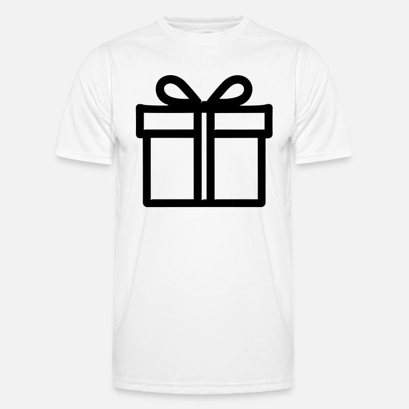 Small Gift Box - Men's Functional T-Shirt - white