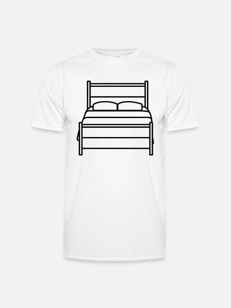 bed - Men's Functional T-Shirt - white