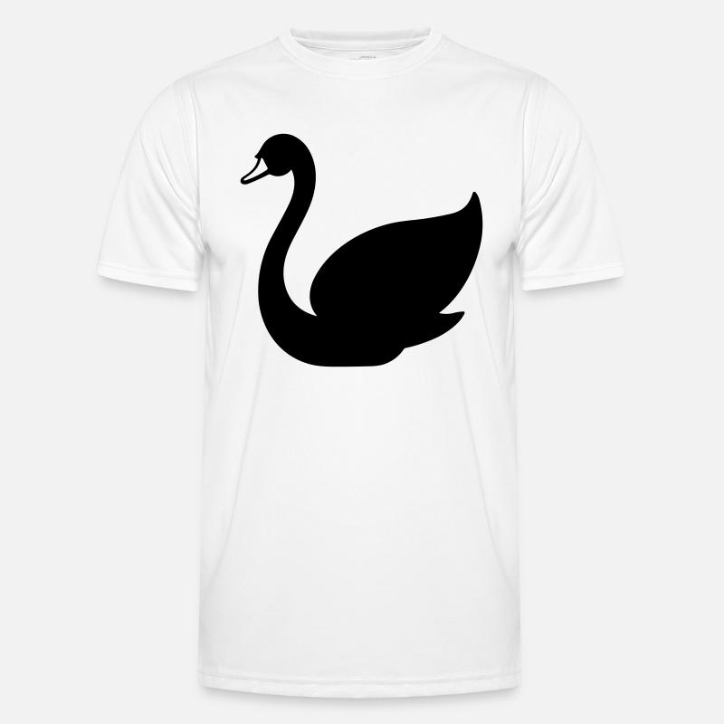 Cigno Maglietta sportiva per uomo