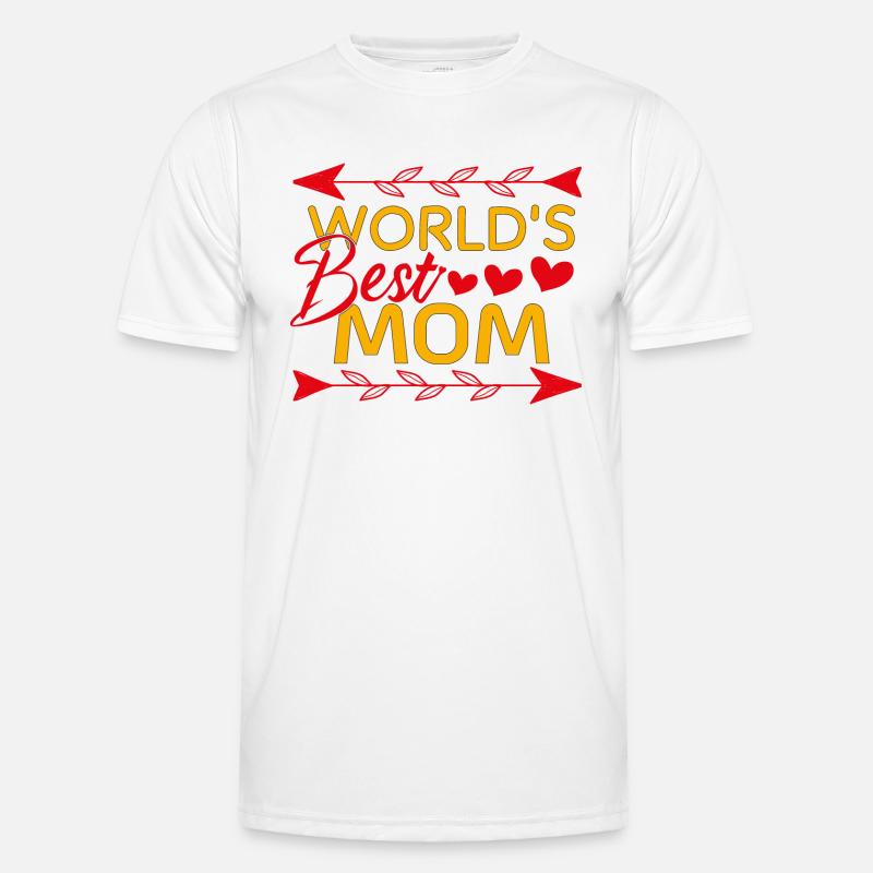 Muttertagsmutter ist das beste Geschenk Mama Männer Funktions-T-Shirt
