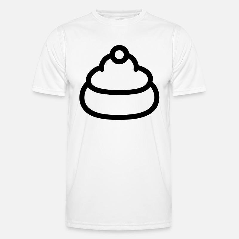 Cupcake Männer Funktions-T-Shirt