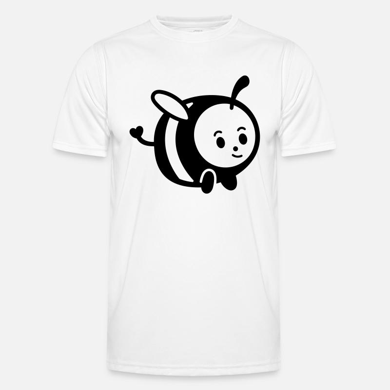 Bee - Men's Functional T-Shirt - white