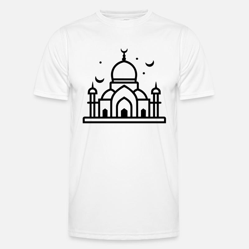Moschee Männer Funktions-T-Shirt