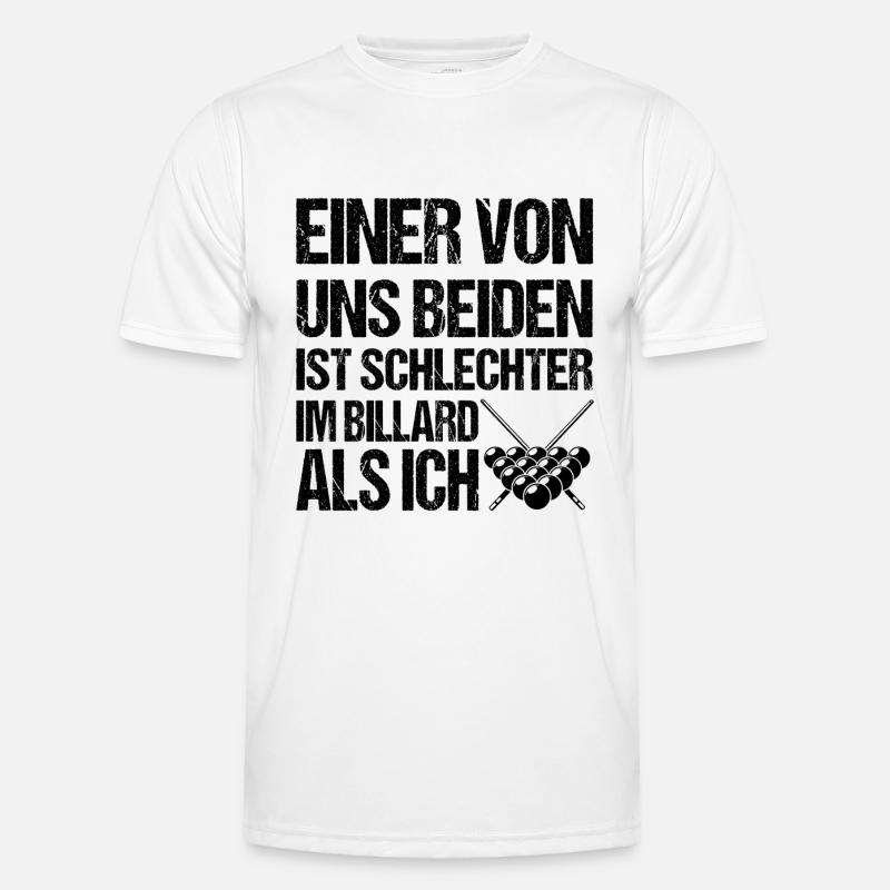 Billard Männer Funktions-T-Shirt