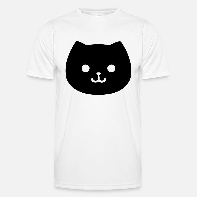 cat - Men's Functional T-Shirt - white