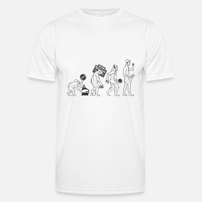 Musique évolution T-shirt sport Homme