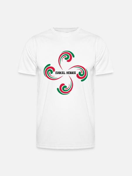 Croix Basque - T-shirt sport Homme - blanc