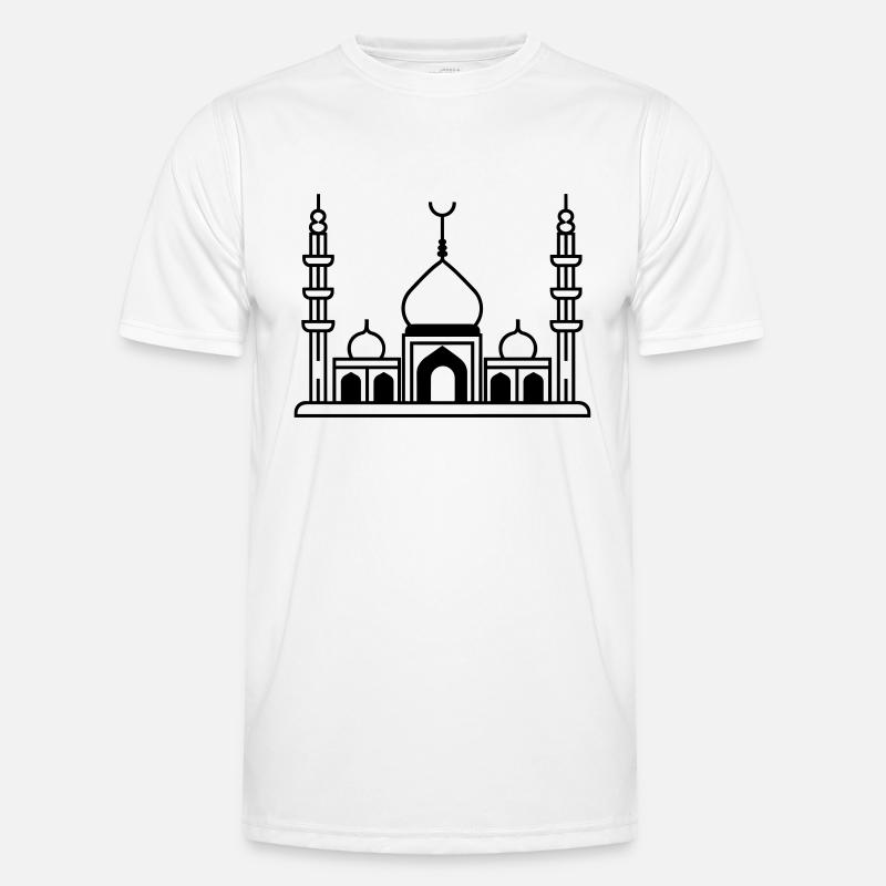 Moschee Männer Funktions-T-Shirt