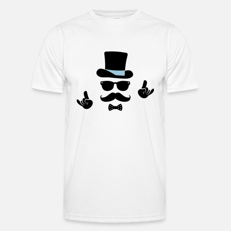 Hispter cool mariage EVG EVJF fête anniversaire T-shirt sport Homme