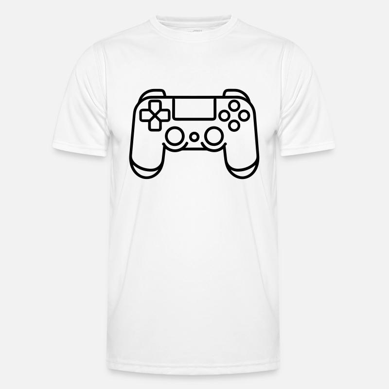 Video games controller - Men's Functional T-Shirt - white