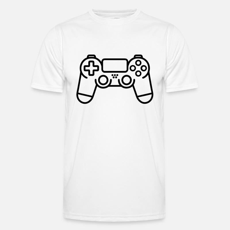 Video games controller - Men's Functional T-Shirt - white