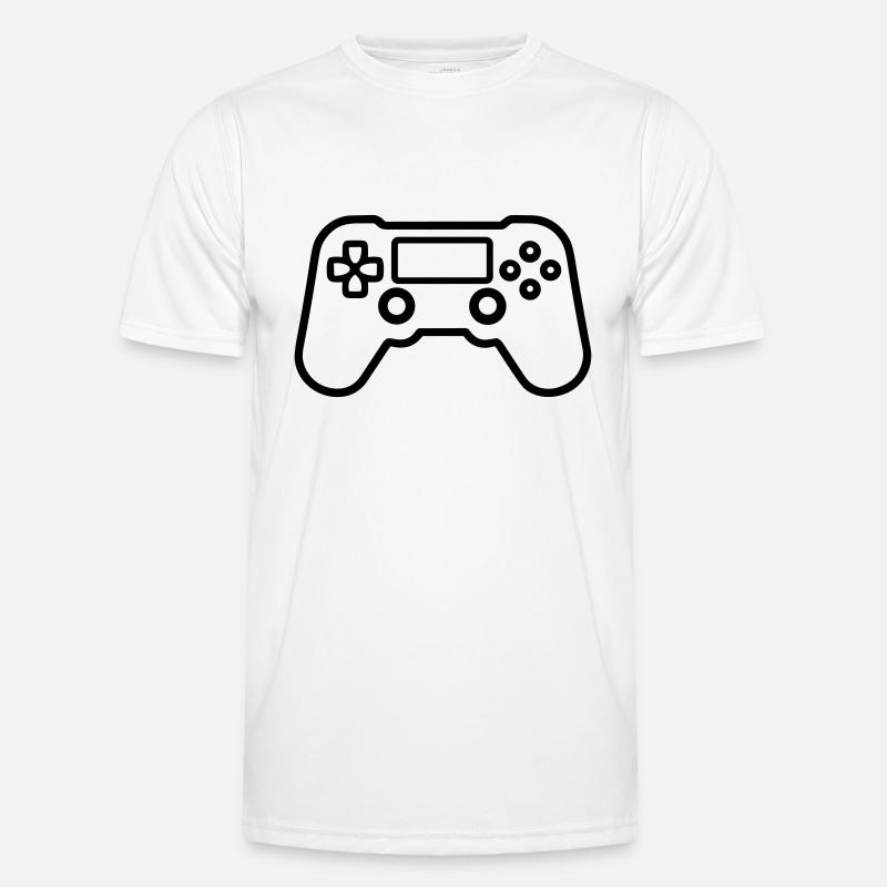 Video game controller - Men's Functional T-Shirt - white