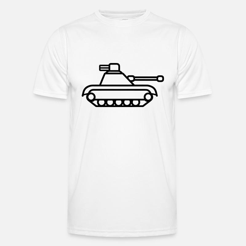 Panzer Männer Funktions-T-Shirt